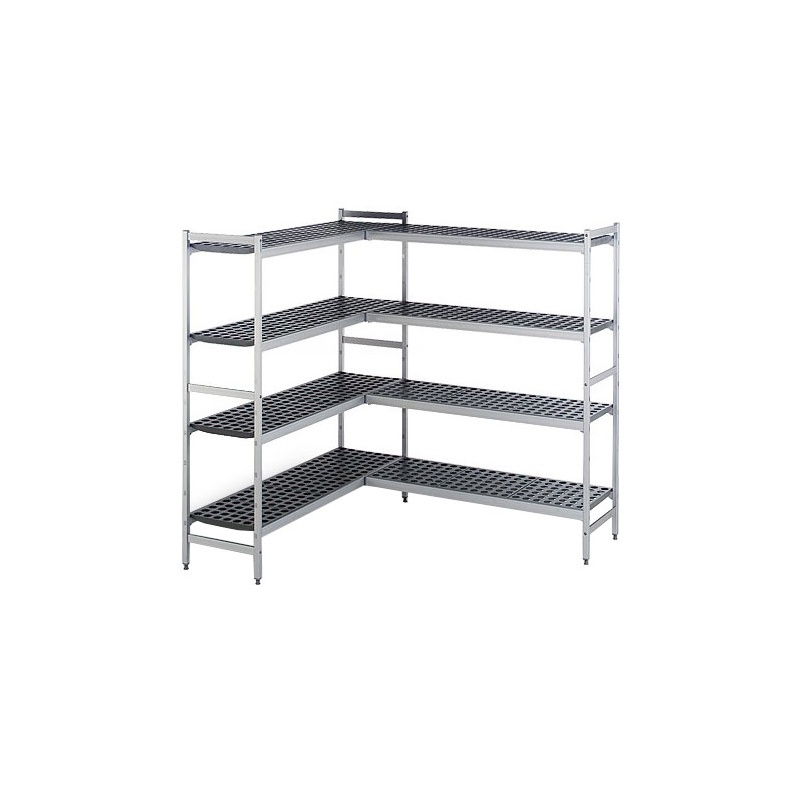 Alumiiniumist põrandariiul 1611x360x1800mm