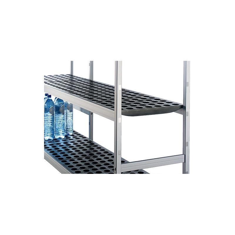 Alumiiniumist põrandariiul 1611x360x1800mm