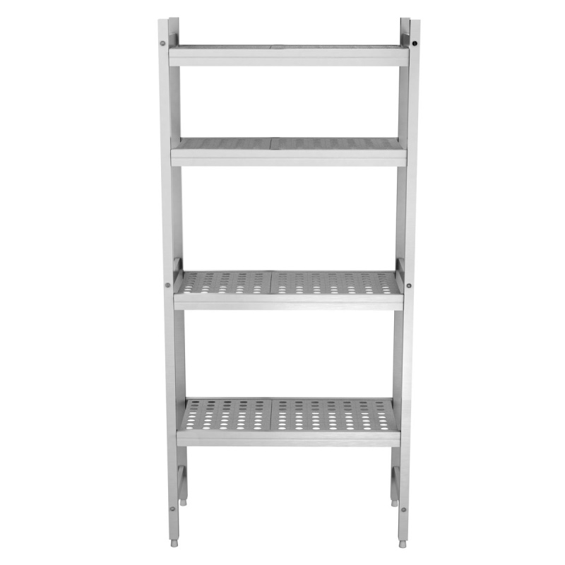 Alumiiniumist põrandariiul 771x360x1685mm, anodeeritud