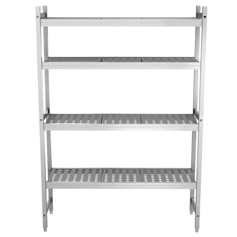 Alumiiniumist põrandariiul 1195x460x1800mm