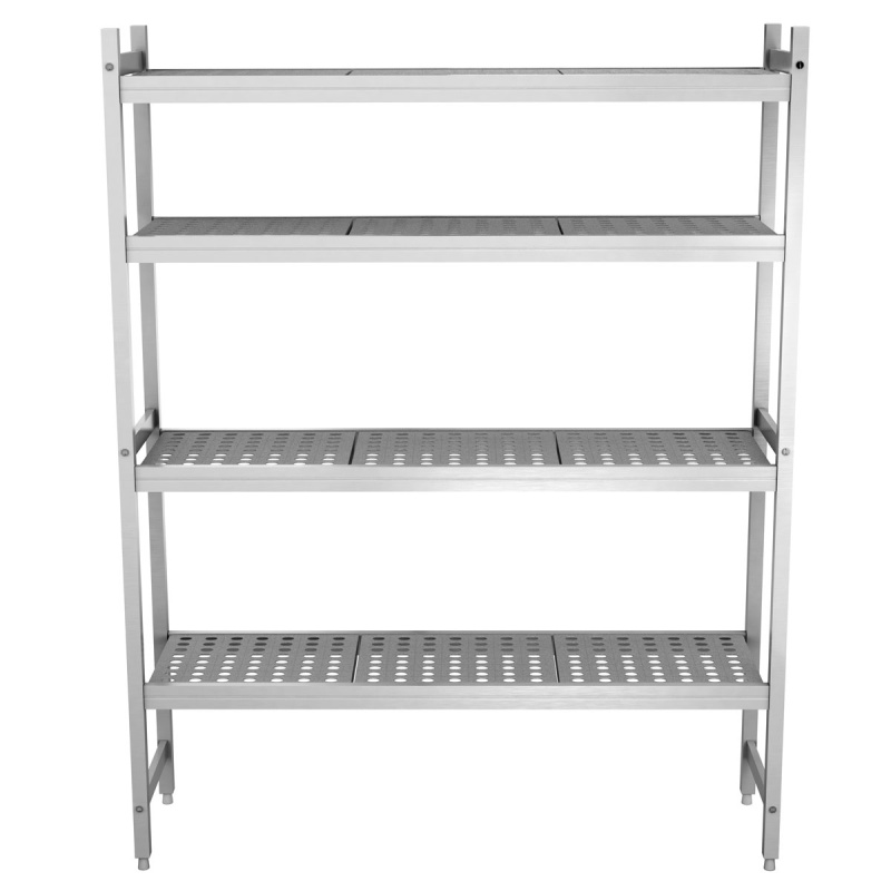 Alumiiniumist põrandariiul 1315x460x1800mm