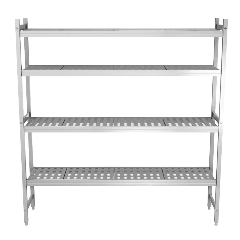 Alumiiniumist põrandariiul 1611x460x1800mm