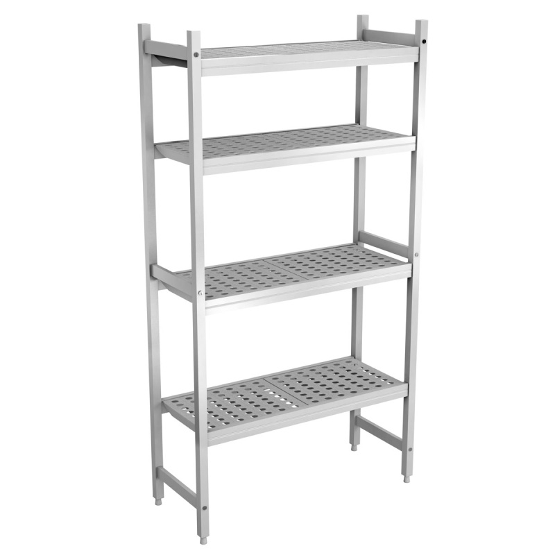 Alumiiniumist põrandariiul 889x460x1800mm