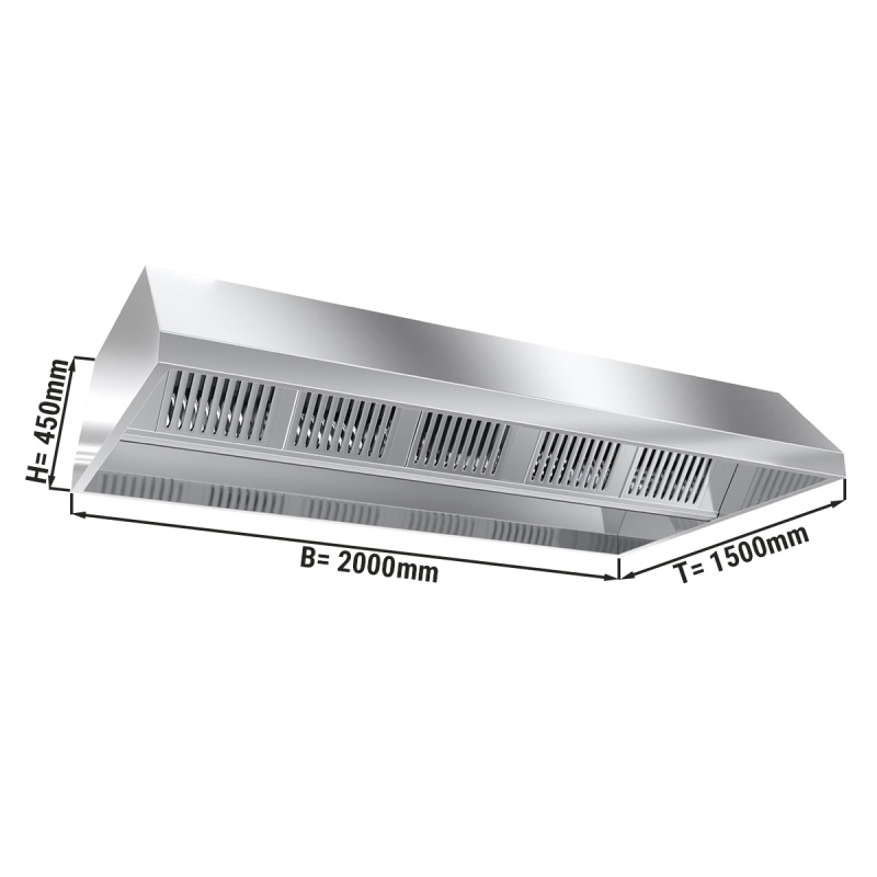 Laekubu filtri ja valgusega 2000x1500x450mm
