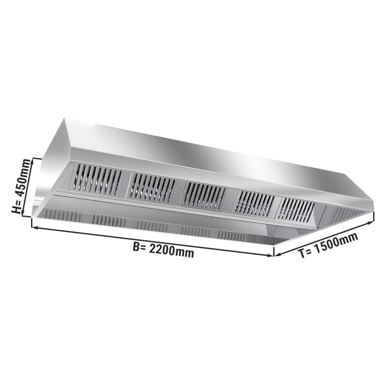 Laekubu filtri ja valgusega 2200x1500x450mm