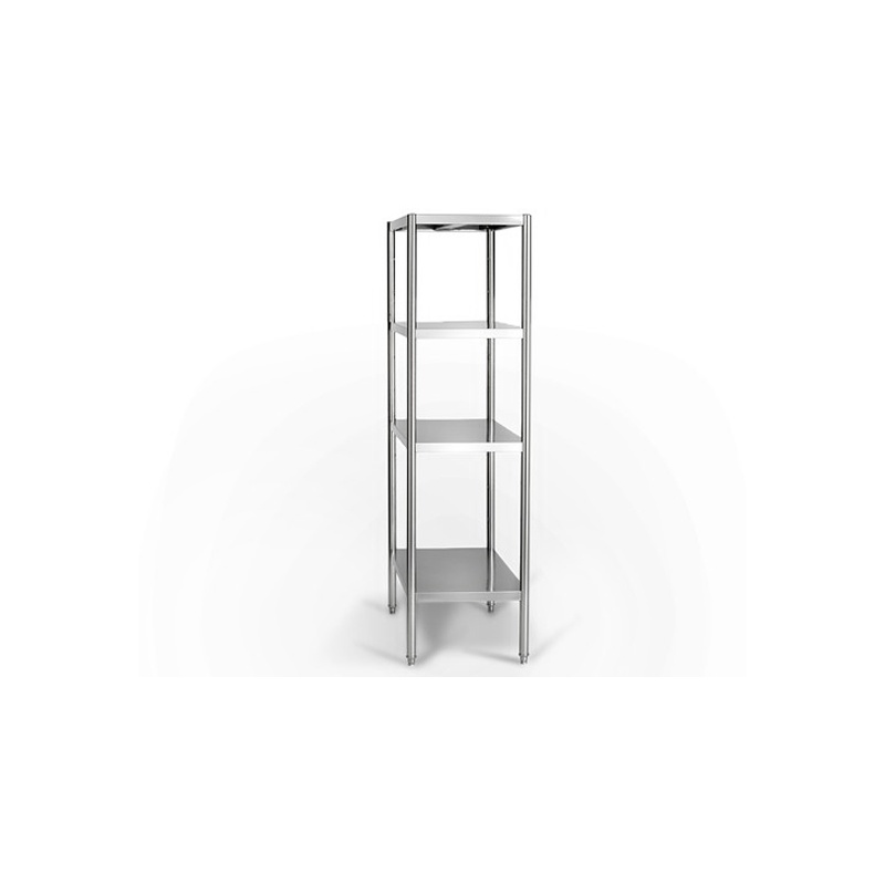 Roostevaba põrandariiul erp 1000x500mm, reguleeritav
