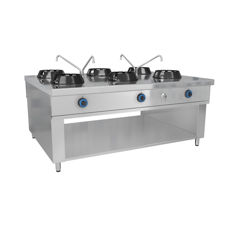 Wokpliit gaasiga - 6 kohaline - 84 kw