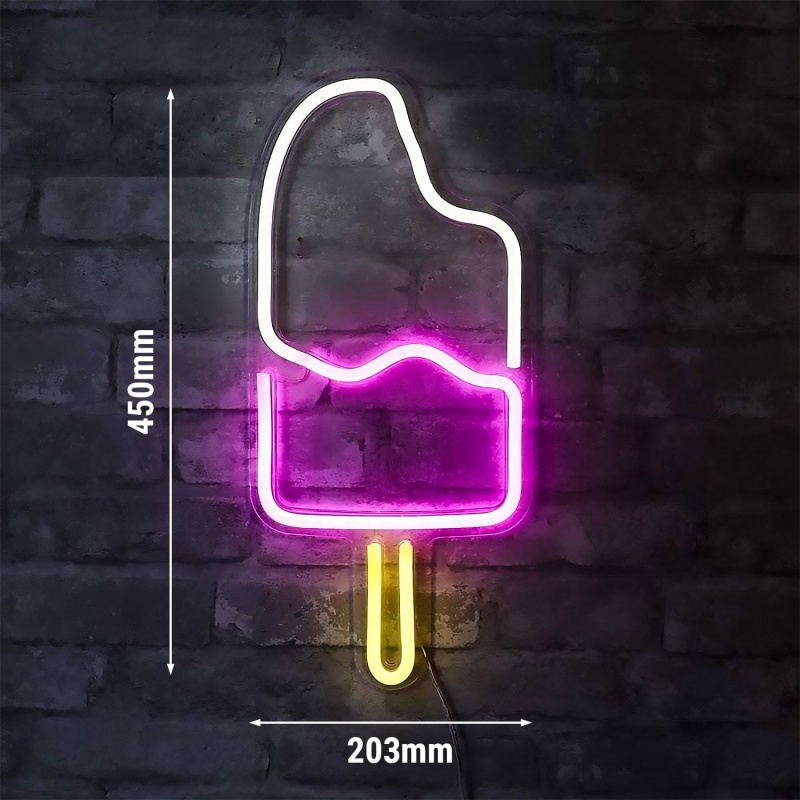 Led-Silt jäätise kuju