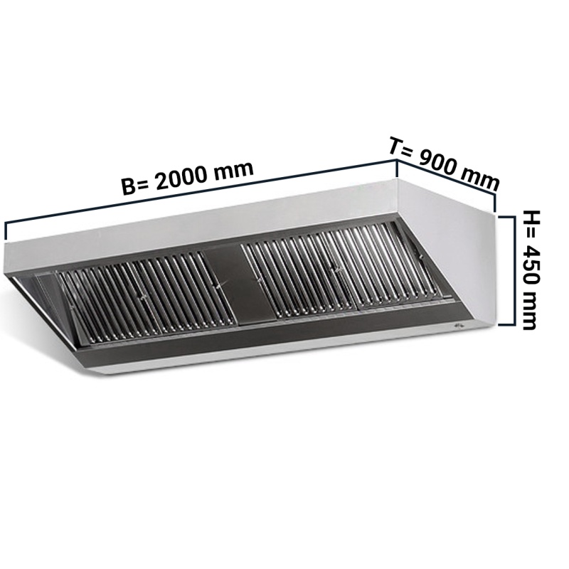 Seinakubu filtri ja valgusega 2000x900x450mm