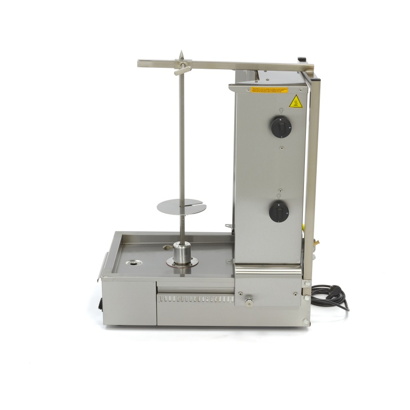 Döner kebabi grill 20kg, gaas