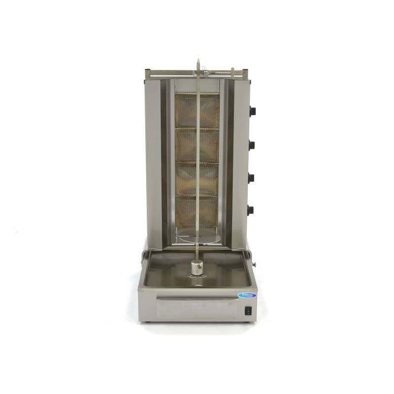 Döner kebabi grill 70kg, gaas