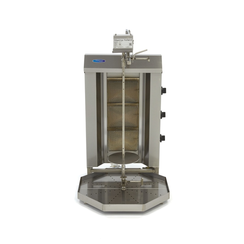 Döner kebabi grill 30kg, gaas