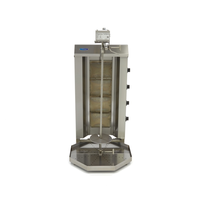 Döner kebabi grill 50kg, gaas