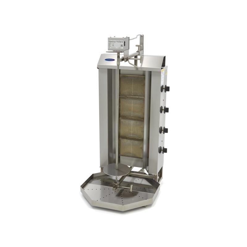 Döner kebabi grill 50kg, gaas