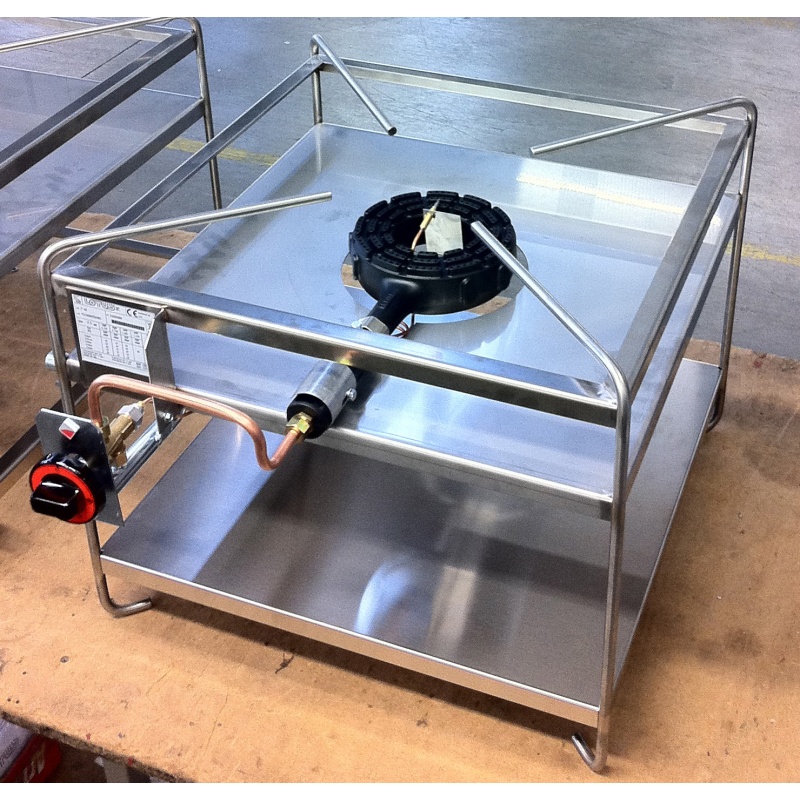 Gaasipõleti 9,5kw LOTUS 64x76x50cm