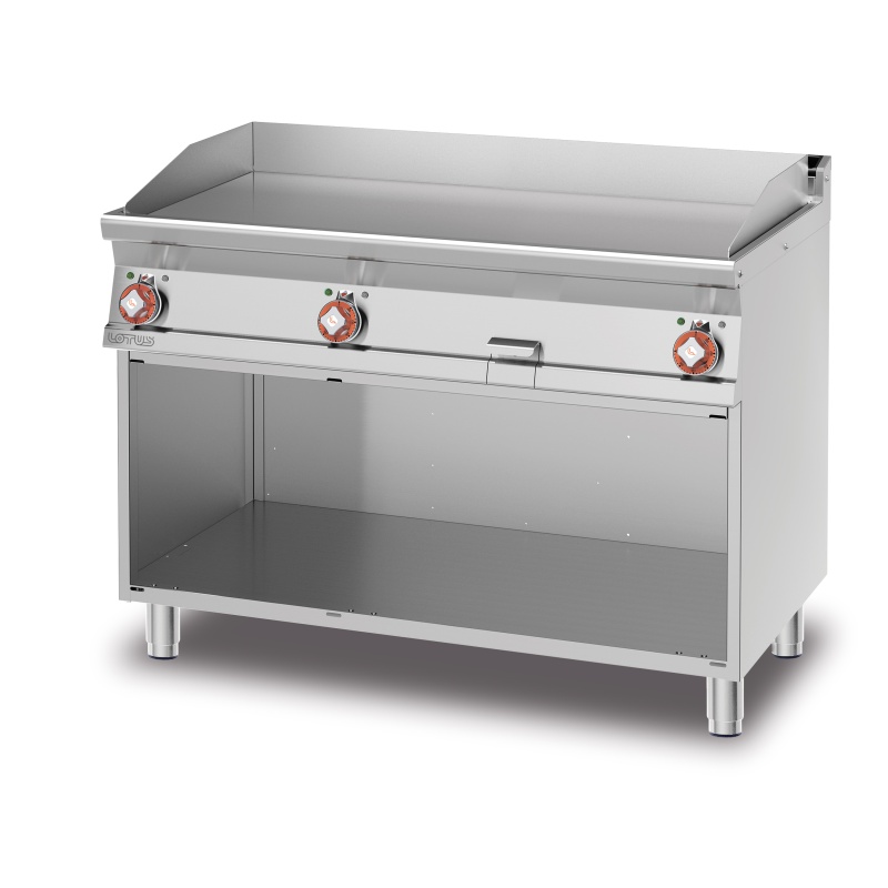 Plaatgrill alusraamiga LOTUS 120x70,5x90cm, sile