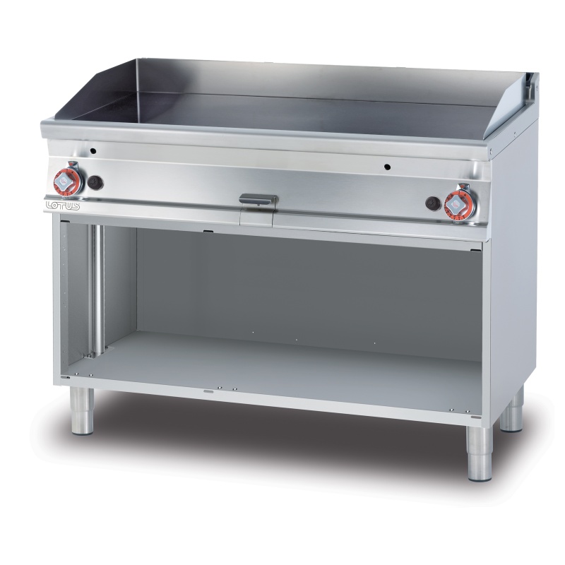 Gaasi plaatgrill alusraamiga LOTUS 120x70,5x90cm, sile