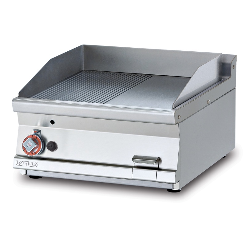Gaasi plaatgrill LOTUS 60x70,5x28cm, sile+rihvel