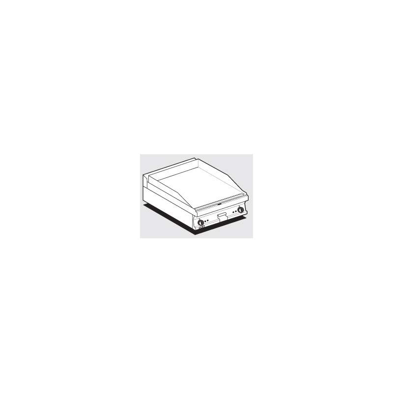 Plaatgrill LOTUS 60x60x28cm, sile