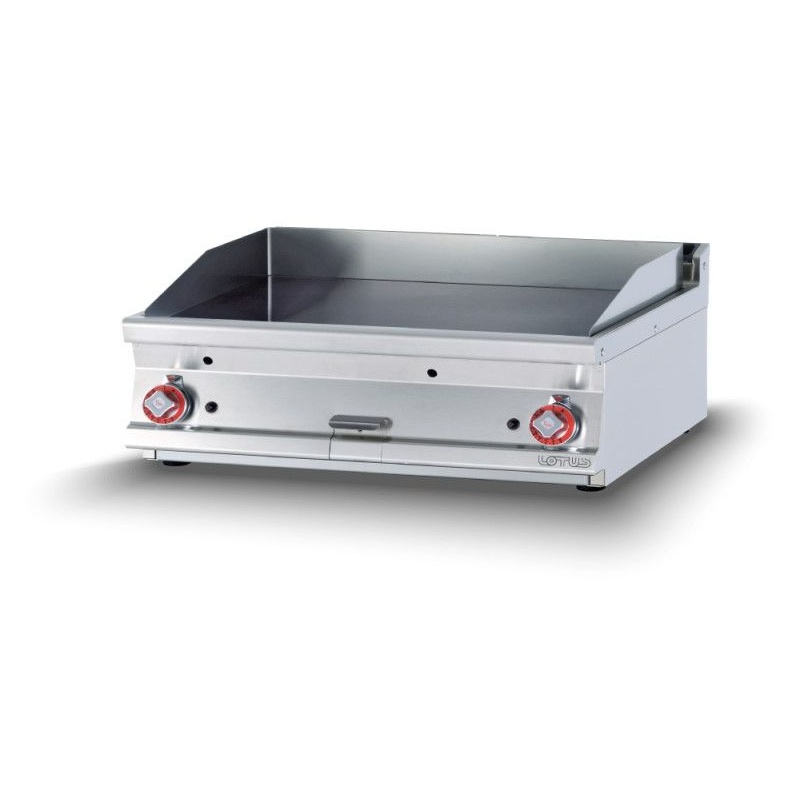 Gaasi plaatgrill LOTUS 80x60x28cm, sile