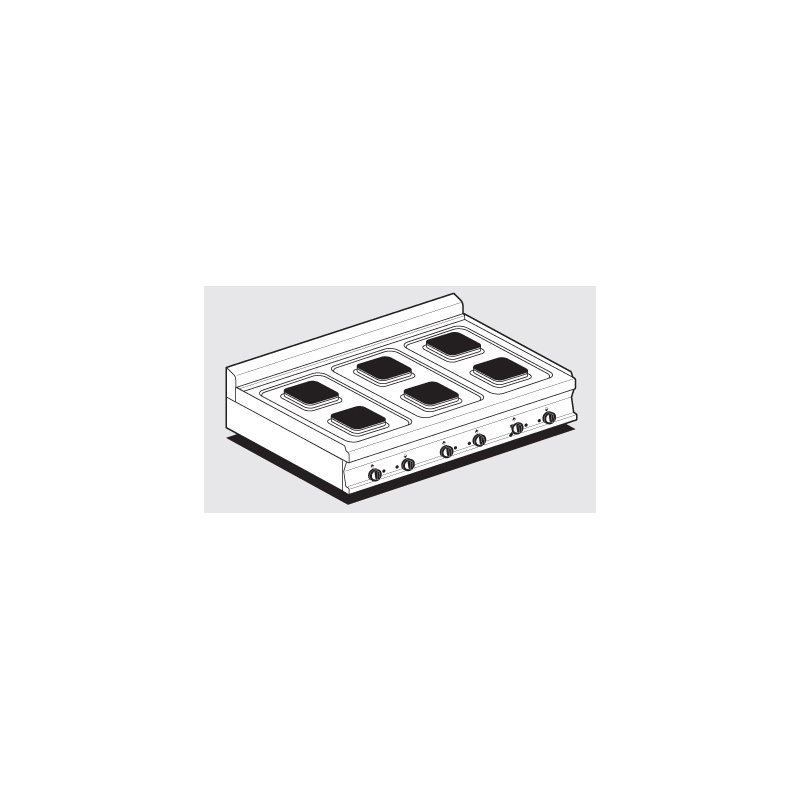 Elektripliit LOTUS 120x70,5x28cm