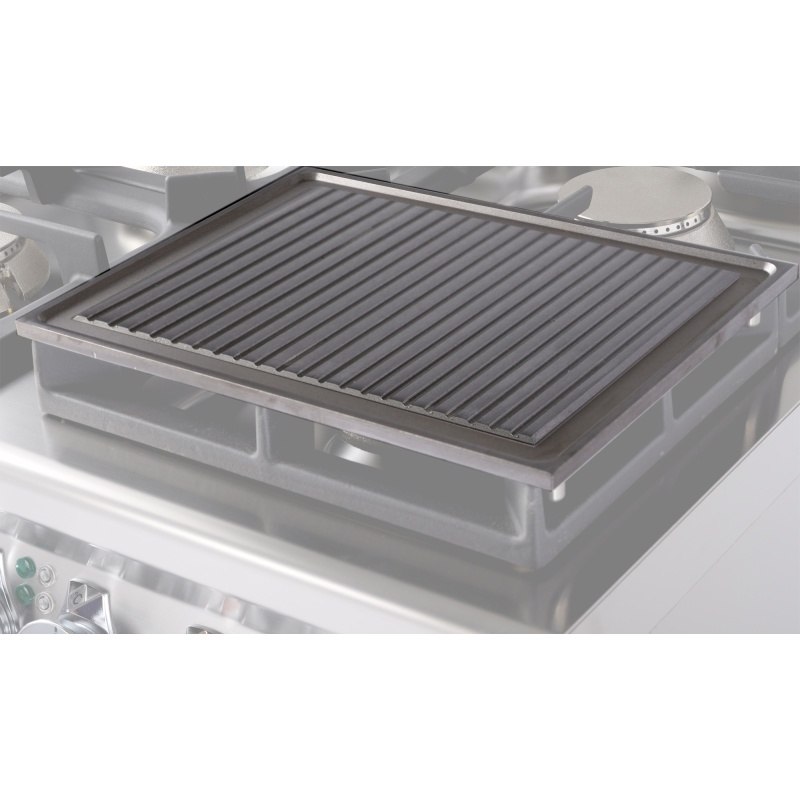 Grillplaat gaasipliidile LOTUS 35x27cm, rihvel
