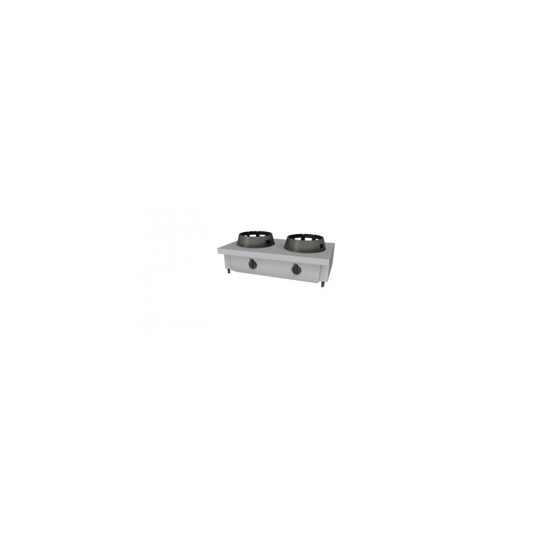 Wok pliit 2x21kw 100x50cm
