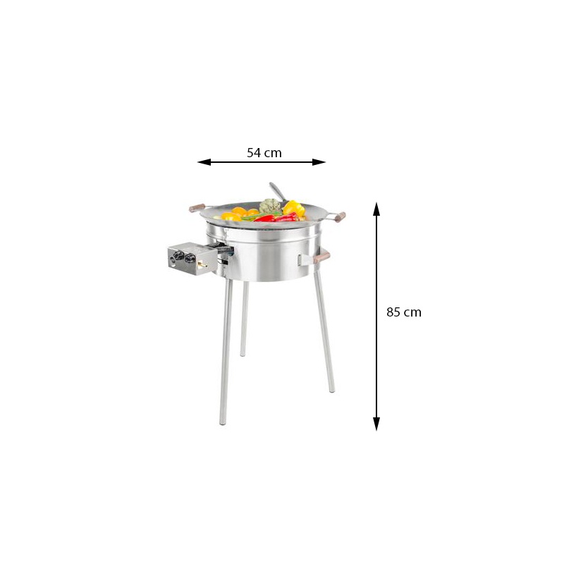 Gaasipõletiga wok pro-545
