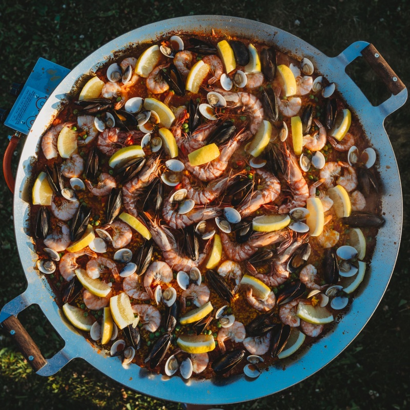 Gaasipõletiga grillpann paella pro-720