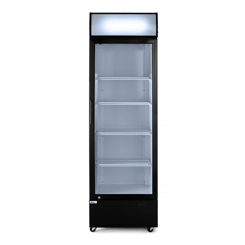 Klaasuksega külmik 313l