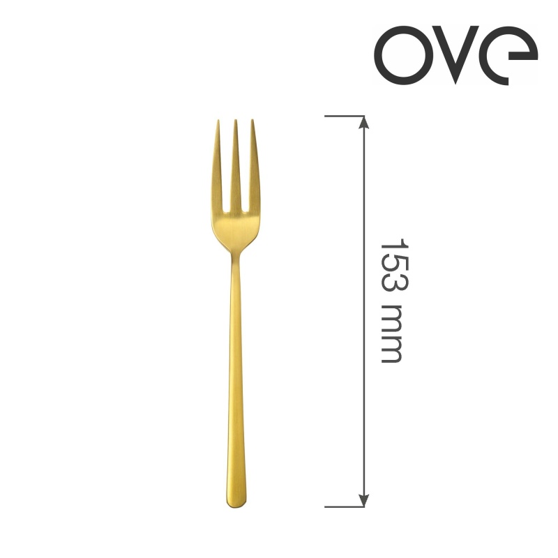 Amarone gold tordikahvel, OVE, 153 mm