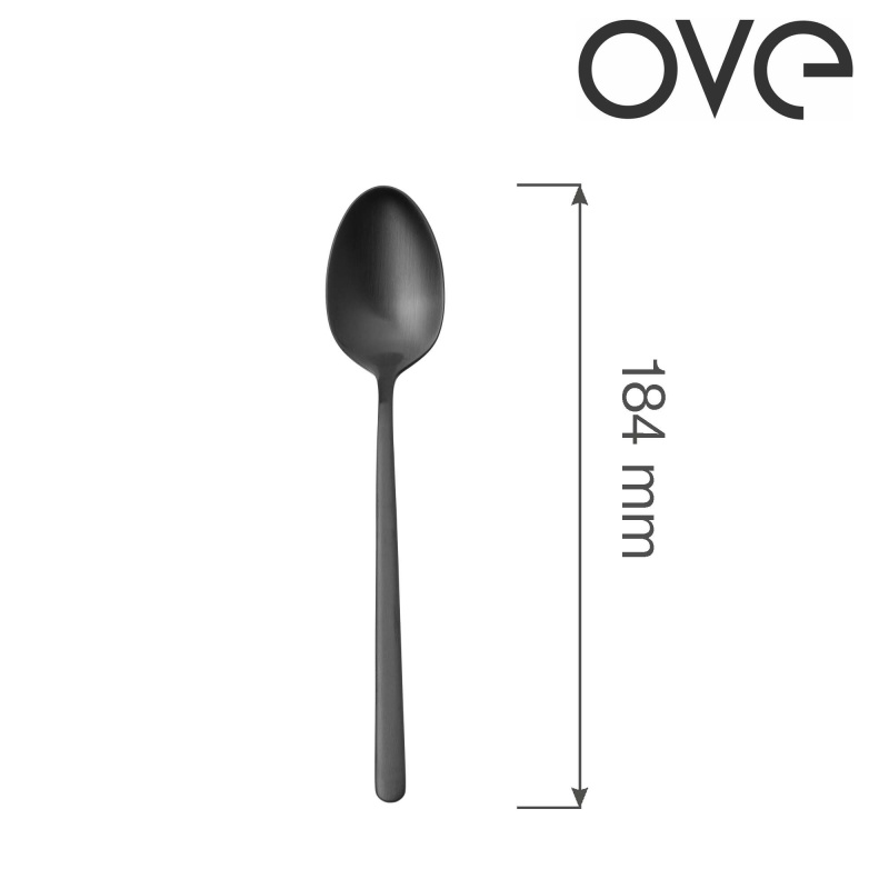 Amarone black magustoidulusikas , OVE, 184 mm