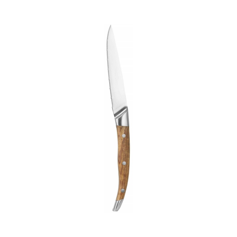 Steak nuga 245mm, 6tk , roosipuu