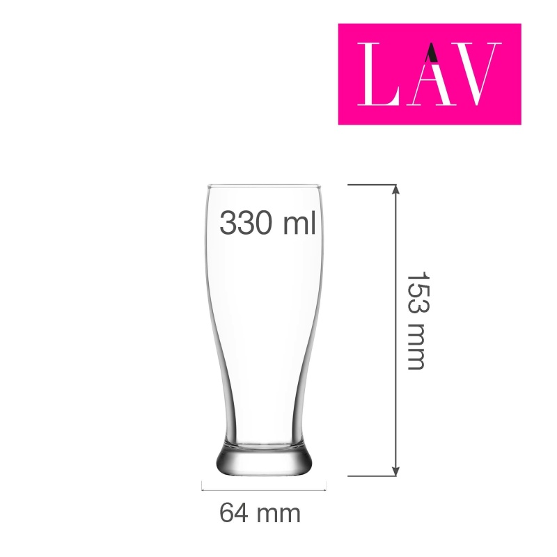 Brotto õlleklaas 330 ml