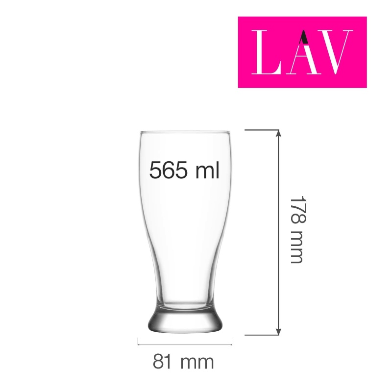 Brotto õlleklaas 565 ml