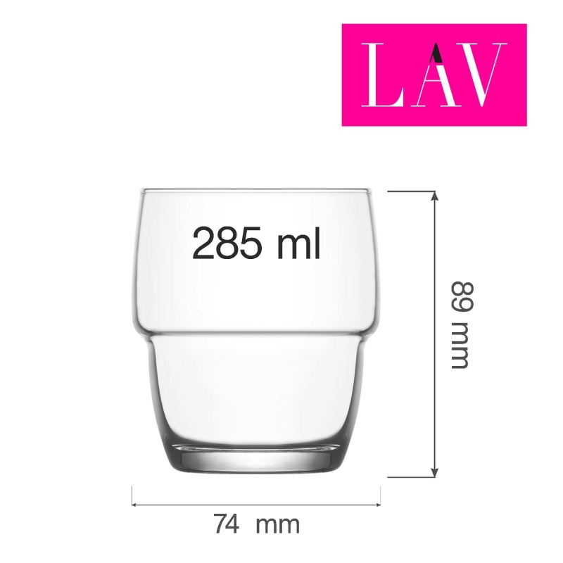 Galata viskiklaas 285 ml