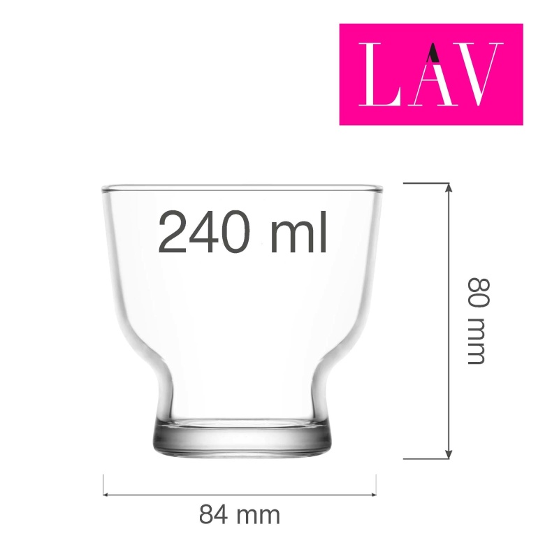 Petit jäätise ja magustoidu tass 240 ml