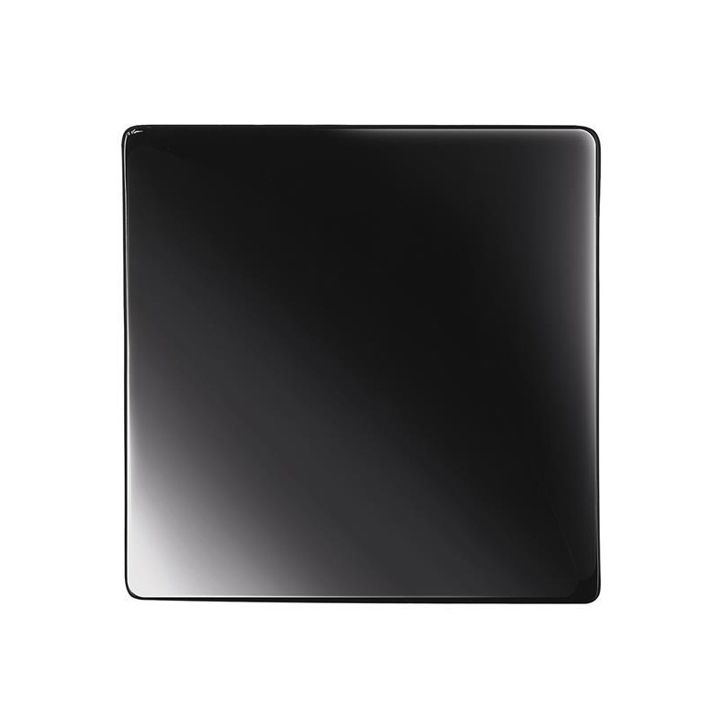 Purity black taldrik, 280x280x20mm