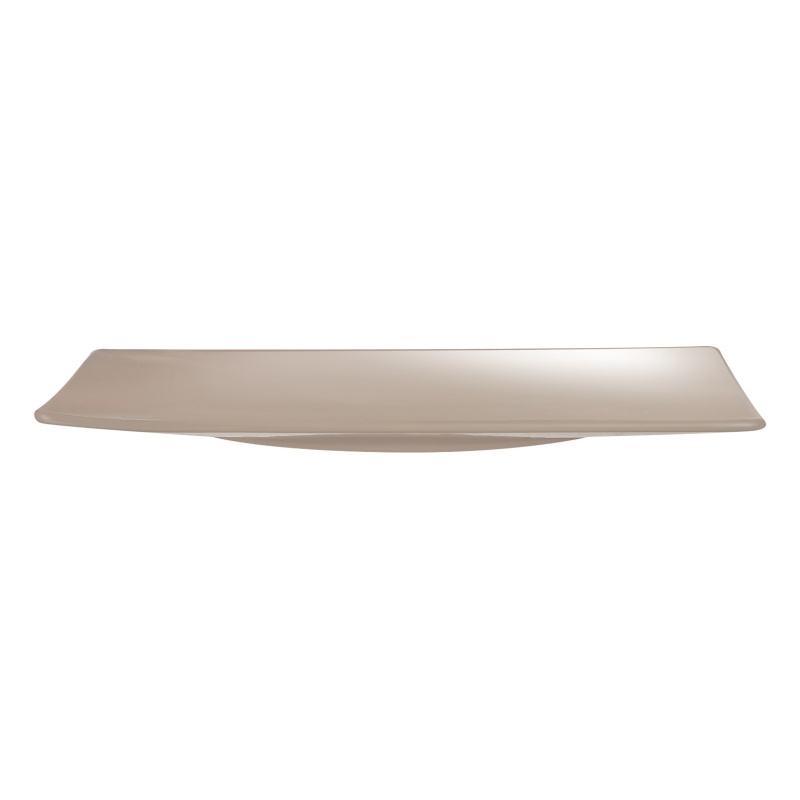 Purity taupe taldrik, 280x280x(h)20mm