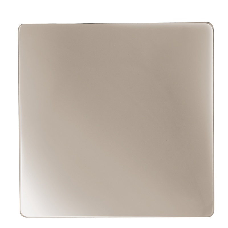 Purity taupe taldrik, 280x280x(h)20mm