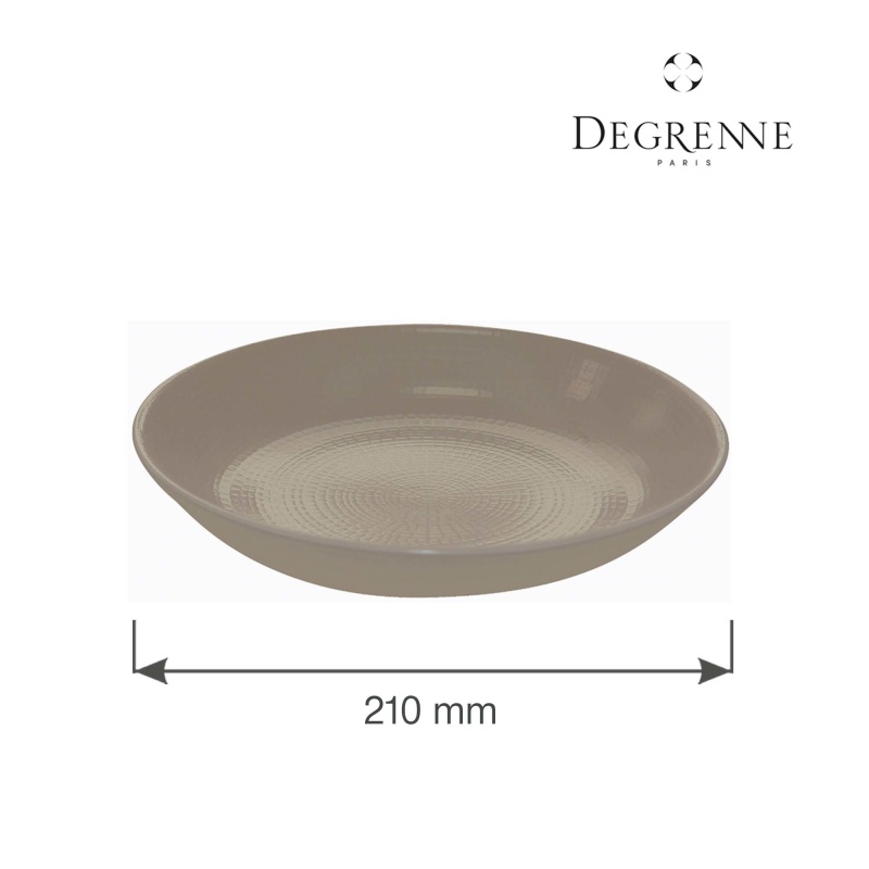 Modulo nature terre d'ombre sügav taldrik 210 mm