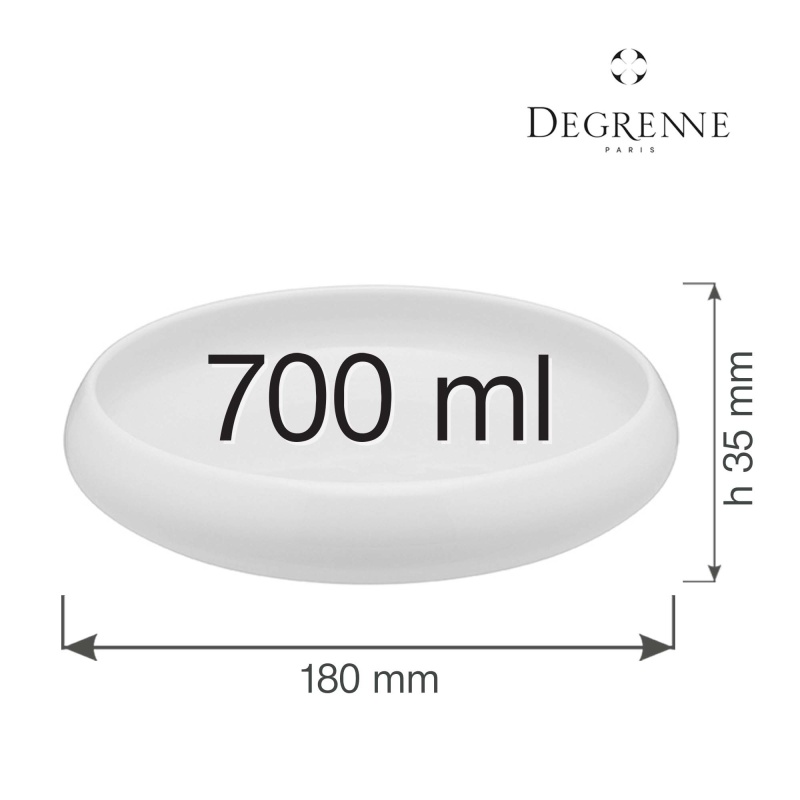 Cocottes blanc pajakauss 180 mm