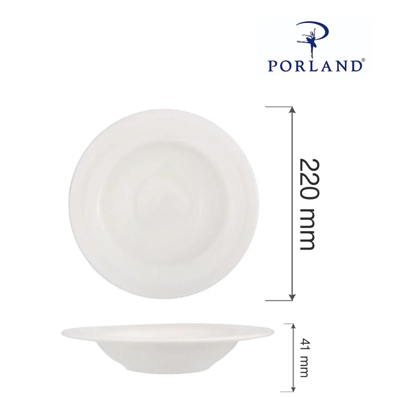 Dove sügav taldrik, 220mm