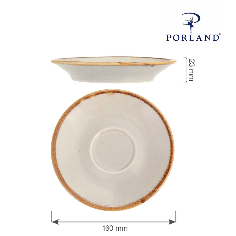 Ashen taldrik, 160 mm