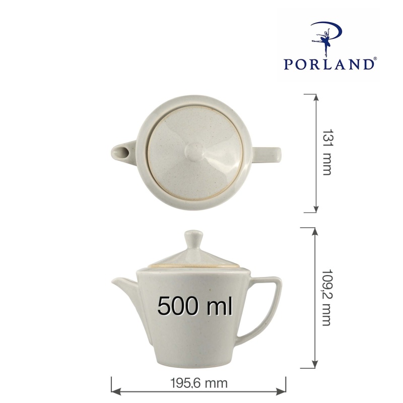Ashen teekann, 500 ml