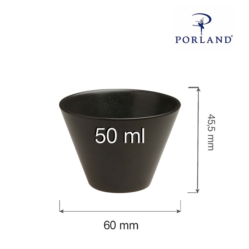 Coal kooniline kauss, 60 mm
