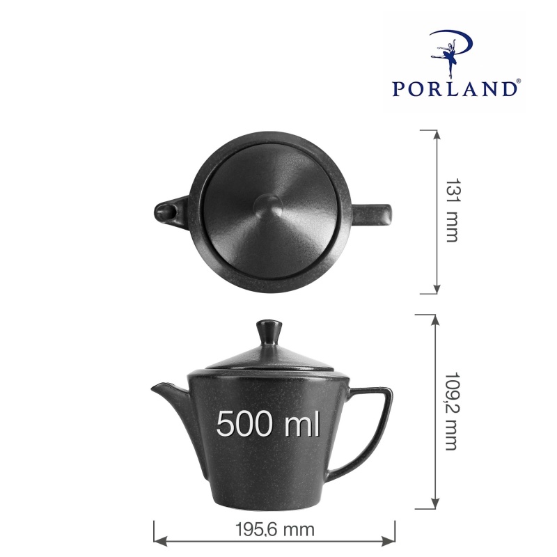 Coal teekann, 500 ml