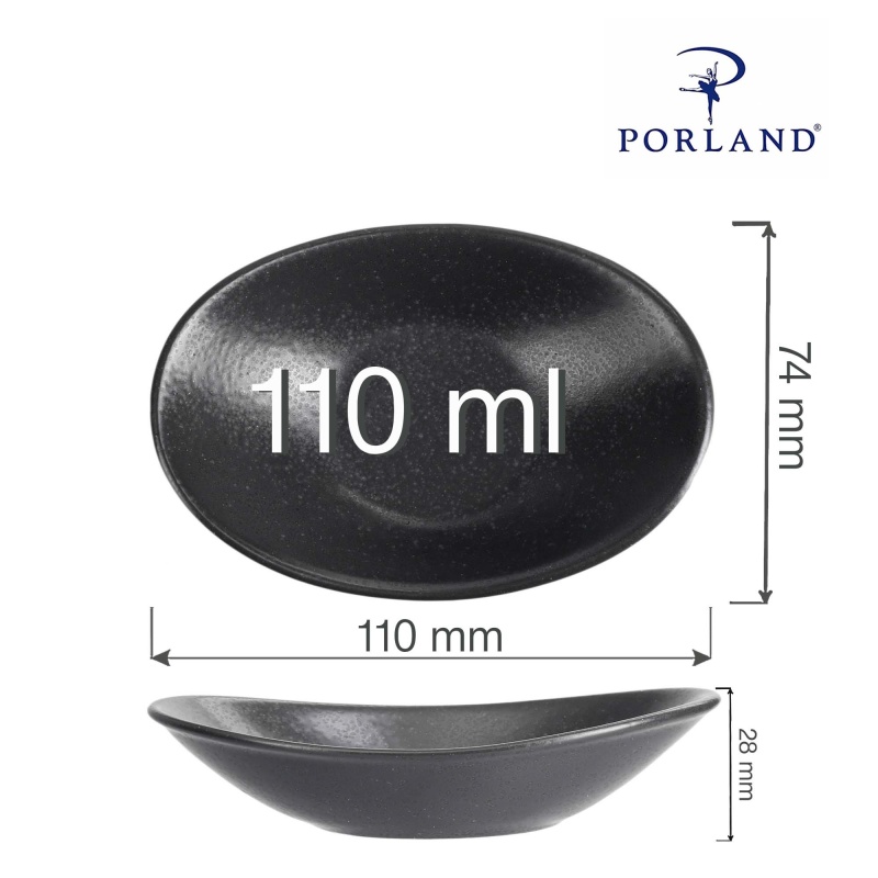 Coal miniovaalne taldrik, 110mm