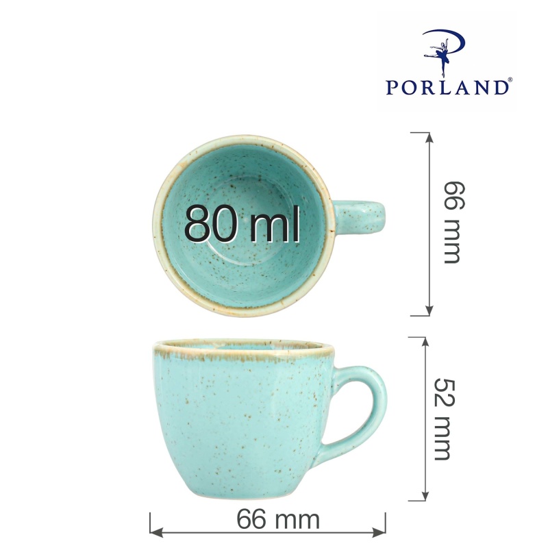 Laguna elegantne espressotass, 80ml