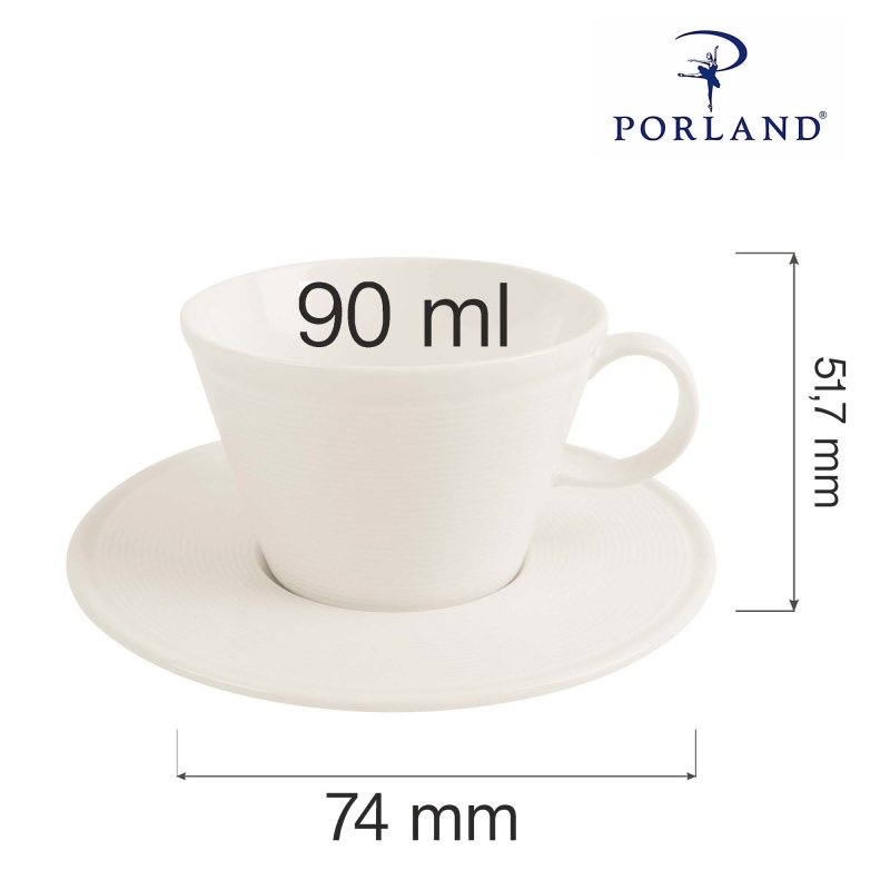 Line elegantne espressotass, 90ml